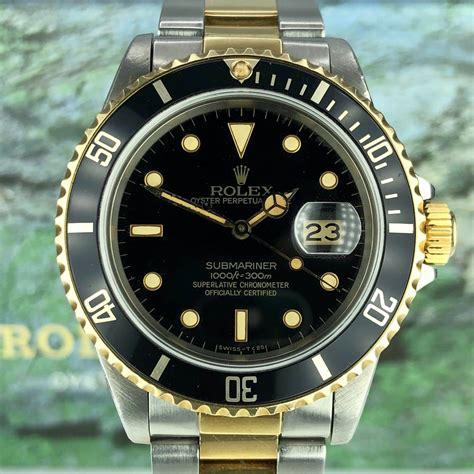 ebay preowned rolex two tone submariner|rolex submariner price increase chart.